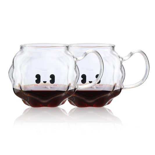 Personalized Cute Emoji Glass Cup